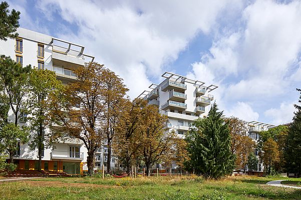 Spallartgasse 21 und 23 - Hofansicht