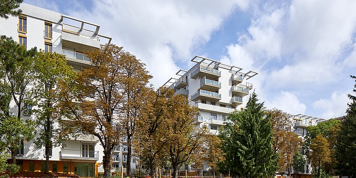 Spallartgasse 21 und 23 - Hofansicht