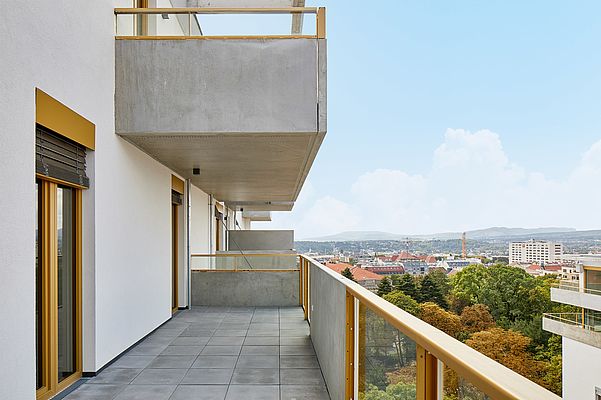 Spallartgasse 21 und 23 - Aussicht